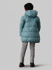 Calvin Klein Green Essential Parka Puffer - Image 3 of 5