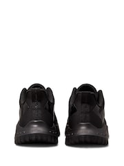 Calvin Klein Black Eva Low Lace Mix Runner Trainers - Image 4 of 7