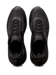 Calvin Klein Black Eva Low Lace Mix Runner Trainers - Image 5 of 7