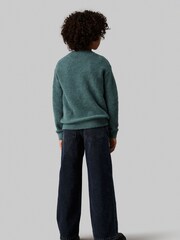 Calvin Klein Green Boucle Crew Neck Jumper - Image 2 of 4