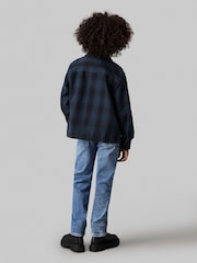 Calvin Klein Blue Regular Fit Straight Jeans - Image 2 of 4