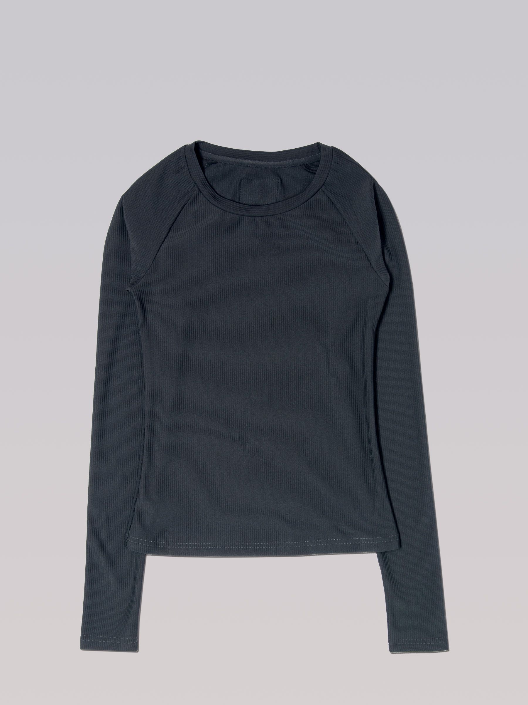 トップス pon Buy Pineapple Grey Womens Rib Long Sleeeve Top from Next USA