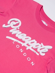 Pineapple Pink Girls London Crop T-Shirt - Image 7 of 7