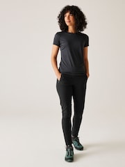 Regatta Black Womens Pentre Stretch Walking Trousers - Image 1 of 7