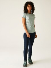 Regatta Blue Womens Pentre Stretch Walking Trousers - Image 3 of 7