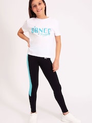 Pineapple White Girls Dance 100% Cotton T-Shirt - Image 2 of 9