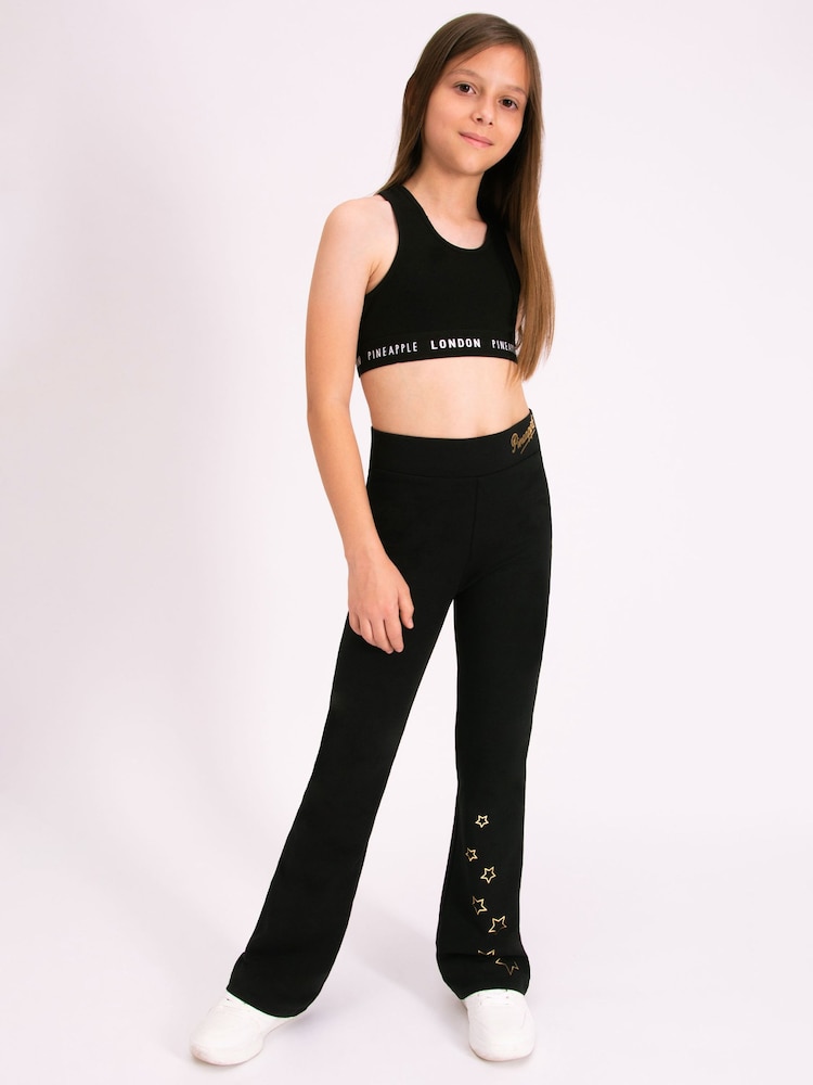 Pineapple Girls Star Jersey Flare Trousers - Imagen 1 de 9 Pineapple Girls Star Jersey Flare Trousers - Imagen 1 de 9
