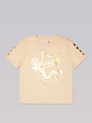 Pineapple Cream Girls Star T-Shirt - Image 7 of 8