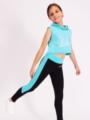 Pineapple Black Girls Panel Leggings - Image 3 of 5