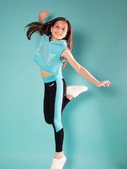 Pineapple Black Girls Panel Leggings - Image 4 of 5
