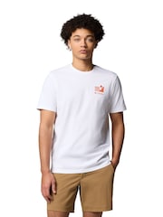 Columbia Explorers Canyon™ Back Short Sleeve White T-Shirt - Image 1 of 5