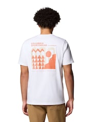 Columbia Explorers Canyon™ Back Short Sleeve White T-Shirt - Image 2 of 5