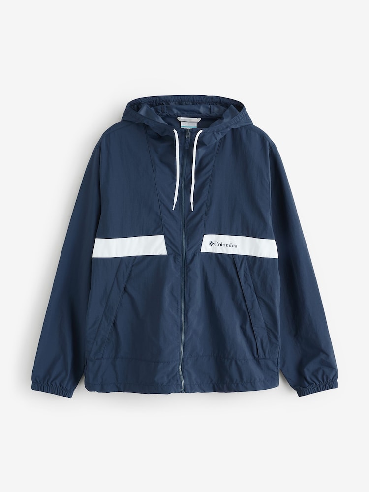 Columbia Blue Spire Valley™ Hooded Windbreaker Jacket - Image 6 of 6
