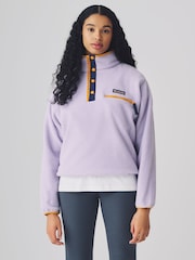 Columbia Green Helvetia™ II Printed Cropped Half Snap Fleece - Image 1 of 7