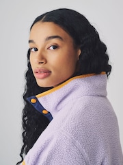 Columbia Green Helvetia™ II Printed Cropped Half Snap Fleece - Image 5 of 7