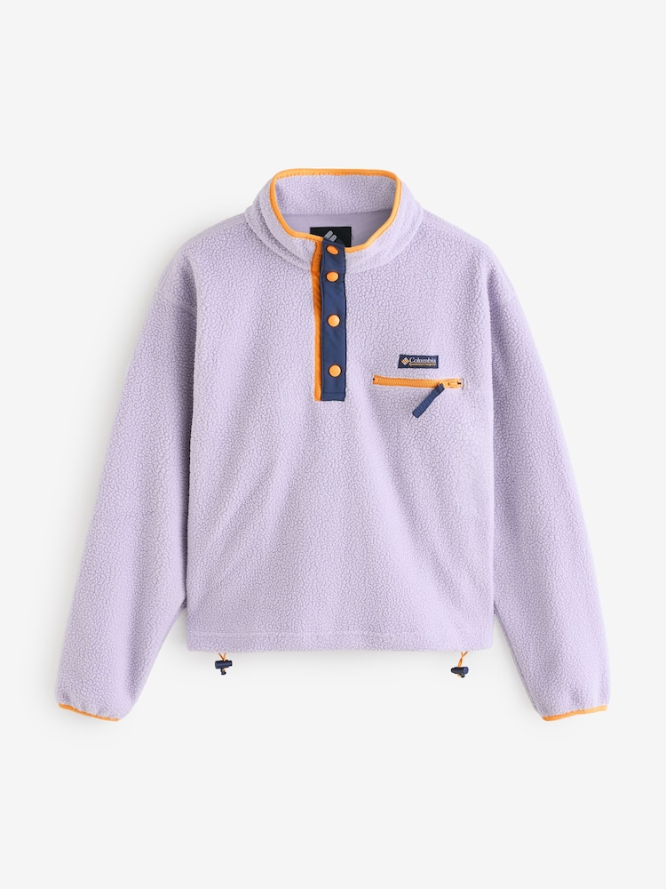 Columbia Green Helvetia™ II Printed Cropped Half Snap Fleece - Image 7 of 7