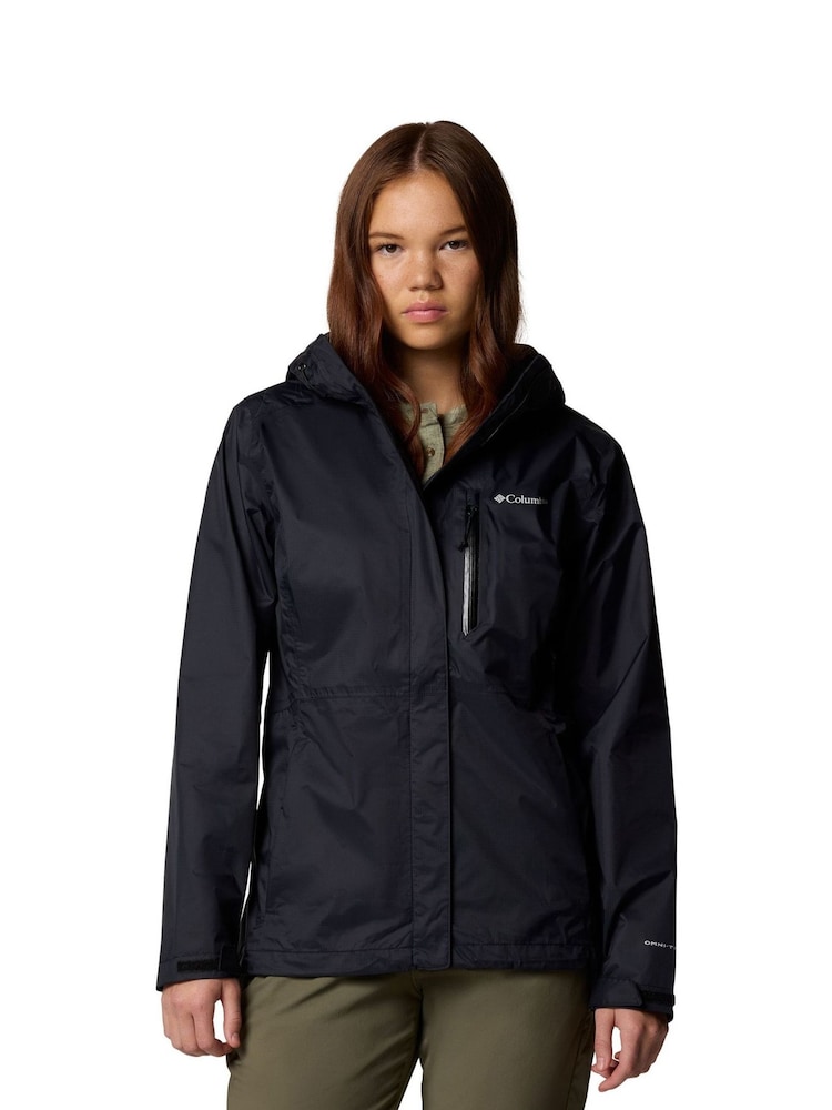 Columbia Pouring Adventure™ III Waterproof Black Jacket - Image 1 of 7