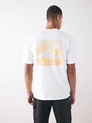 Белый - Columbia Butte™ Graphic Black T-Shirt - Image 1 of 7