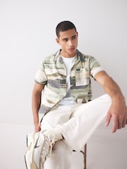 Columbia Green Pine Canyon™ Short Sleeve 100% Cotton T-Shirt - Image 1 of 6