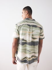 Columbia Green Pine Canyon™ Short Sleeve 100% Cotton T-Shirt - Image 2 of 6