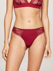 Rot - Tommy Hilfiger Down-Filled Quilted Knickers - Bild 1 von 4