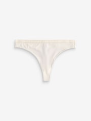 Tommy Hilfiger Red Everyday Luxe Thongs 3 Pack - Image 3 of 4