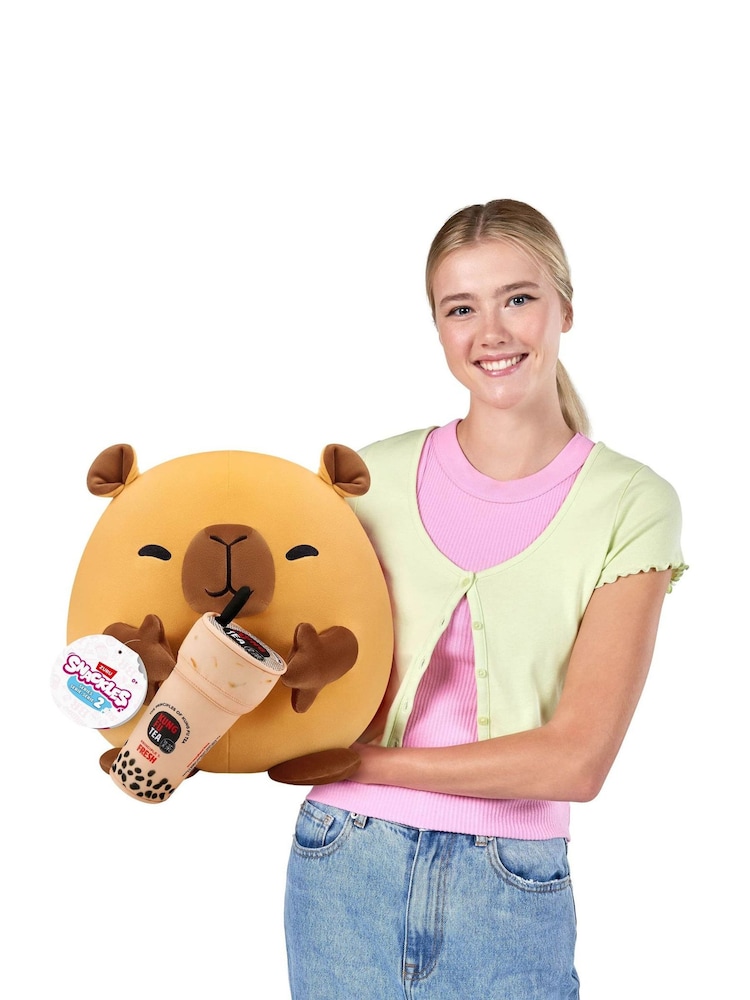 Zuru Snackles 14 Plush Capybara Kung Fu Bubble Tea - Image 1 of 3