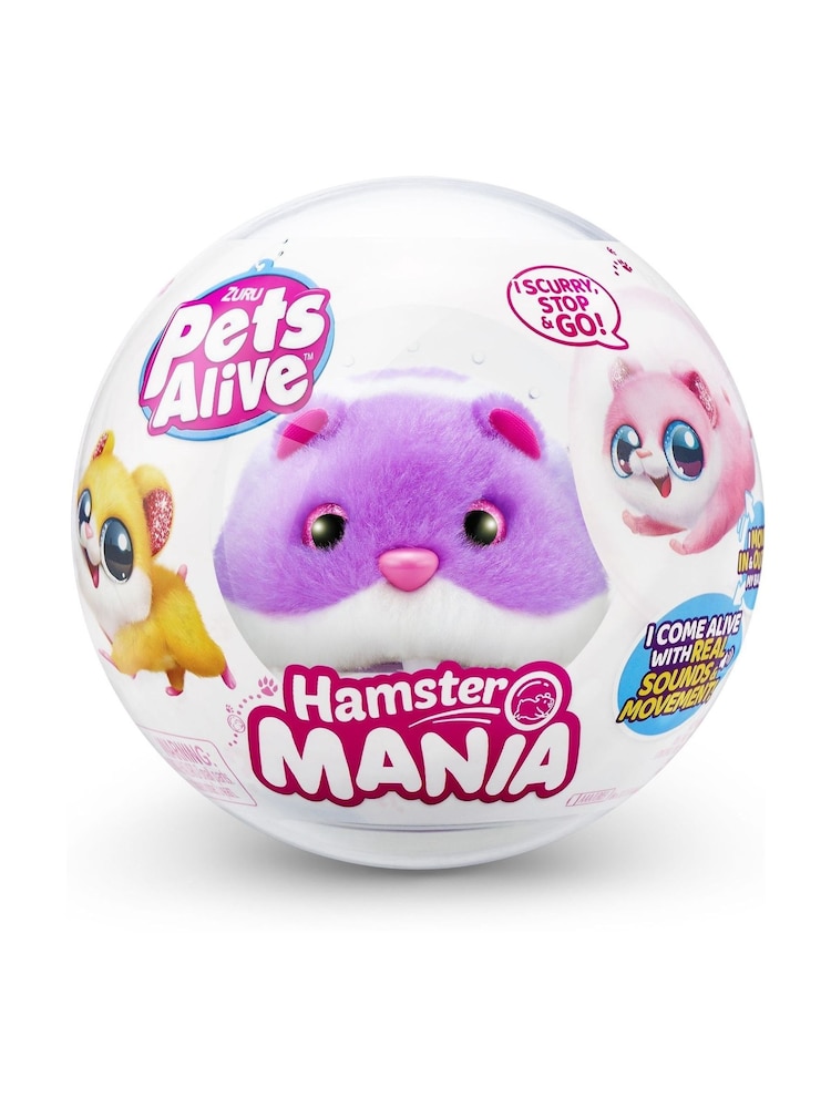 Zuru S1 Assorted Pets Alive Hamstermania 2 Pack - Image 1 of 4