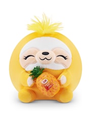 Zuru Snackles 14" Plush Sloth And Dole Pineapple - Image 4 of 5