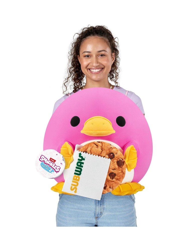 Zuru Snackles 14" Plush Platypus And Subway Cookie - Image 1 of 3