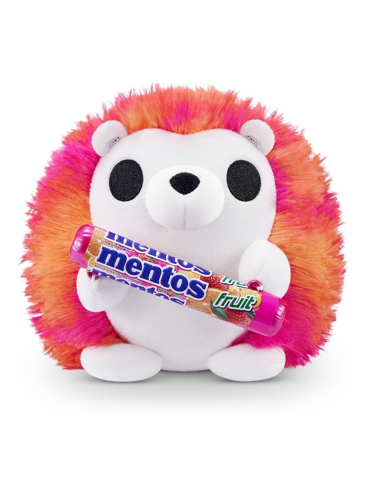 Zuru Snackles 14" Plush Hedgehog And Mentos Fruit - Image 2 of 4