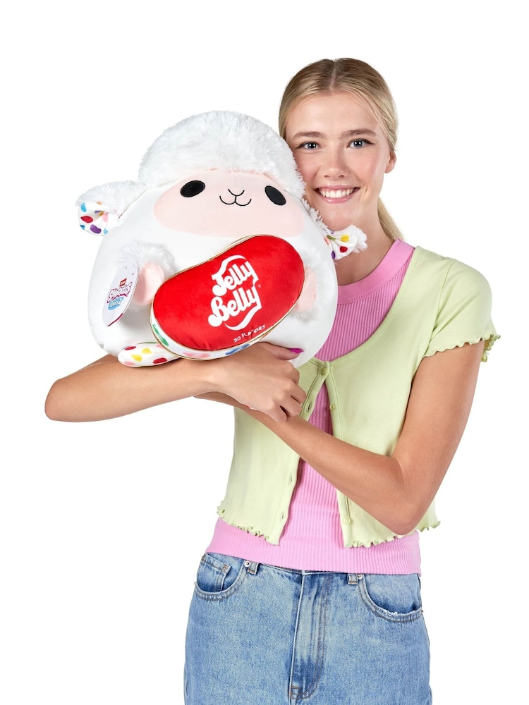 Zuru Snackles 14" Plush Lamb And Jelly Belly - Image 1 of 5