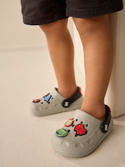 Neutral Marvel Clogs - Image 2 of 7