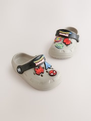 Neutral Marvel Clogs - Image 4 of 7