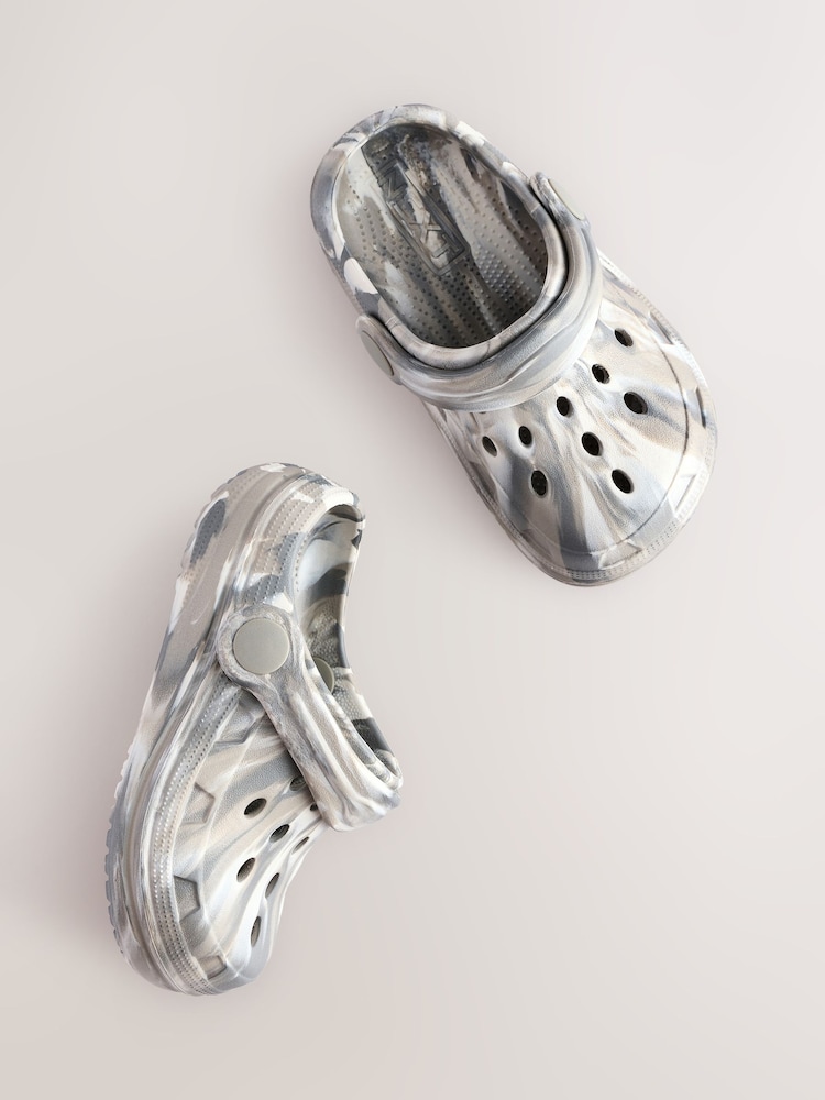 Grey Marble Clogs - Image 5 of 5