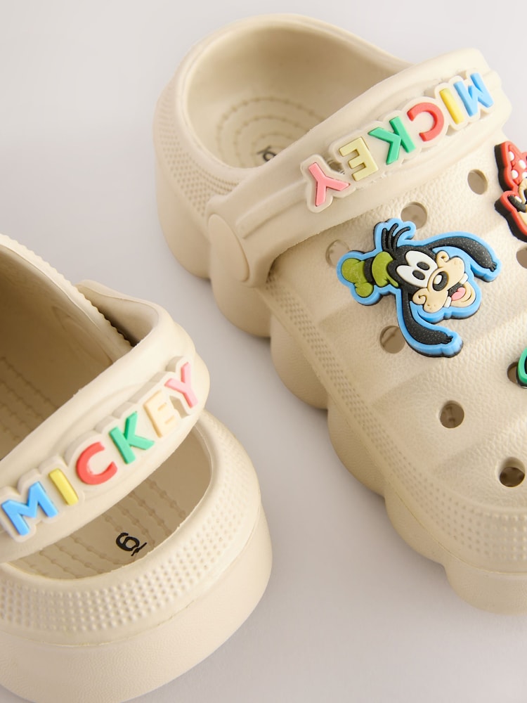 Neutral Mickey Mouse & Friends Clogs - Image 6 of 7