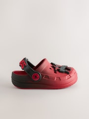 Red/Black Spiderman Clogs - Image 2 of 6