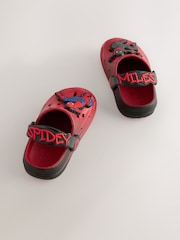 Red/Black Spiderman Clogs - Image 3 of 6