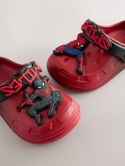 Red/Black Spiderman Clogs - Image 6 of 6