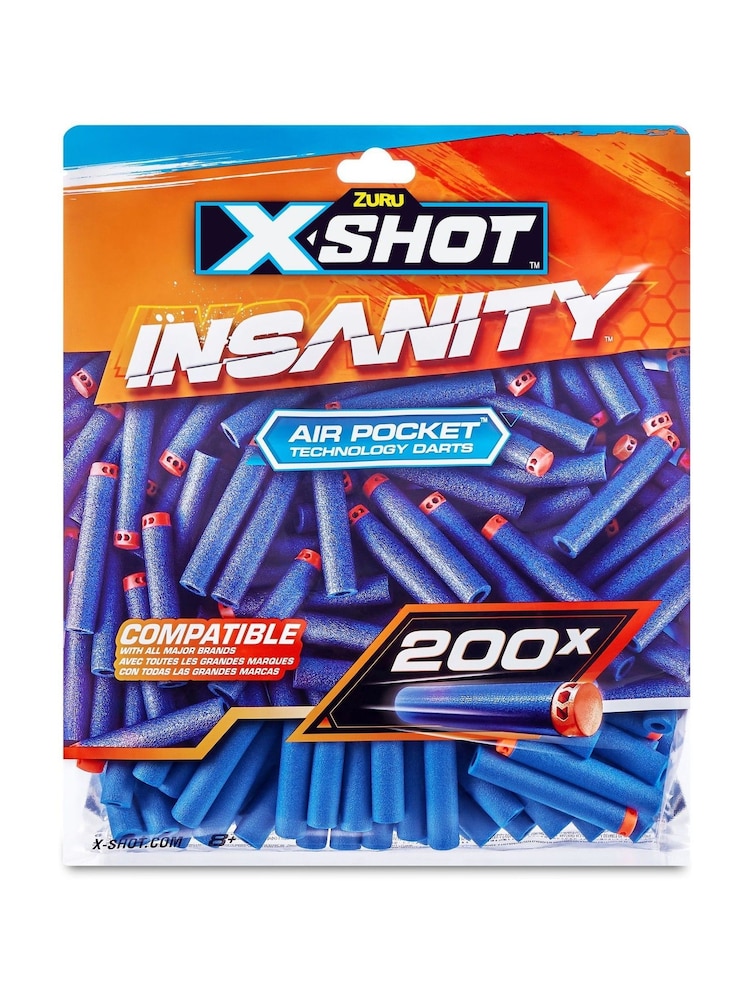 Zuru X-Shot Insanity 200pk Refill Darts - Image 1 of 3