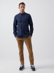 French Connection Blue 100% Cotton Shirt - Image 1 of 3