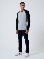 French Connection Raglan Long Sleeve T-Shirts 2 Pack - Image 4 of 4