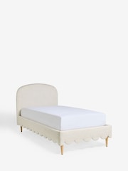 Speckled Weave Cream and Multi Colour Ottilie Bed Frame - Image 5 of 6