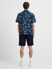 French Connection Blue Maenporth 100% Cotton Shirt - Image 2 of 3