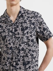 French Connection Black 100% Cotton Fistral Shirt - Image 3 of 3