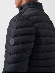 French Connection Row Funnel Neck Black Jacket - Image 4 of 4