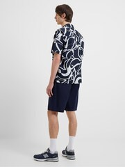 French Connection Blue Swanpool 100% Cotton Shirt - Image 2 of 3