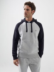 French Connection Blue O/Head Raglan Sweatshirt - Image 1 of 3