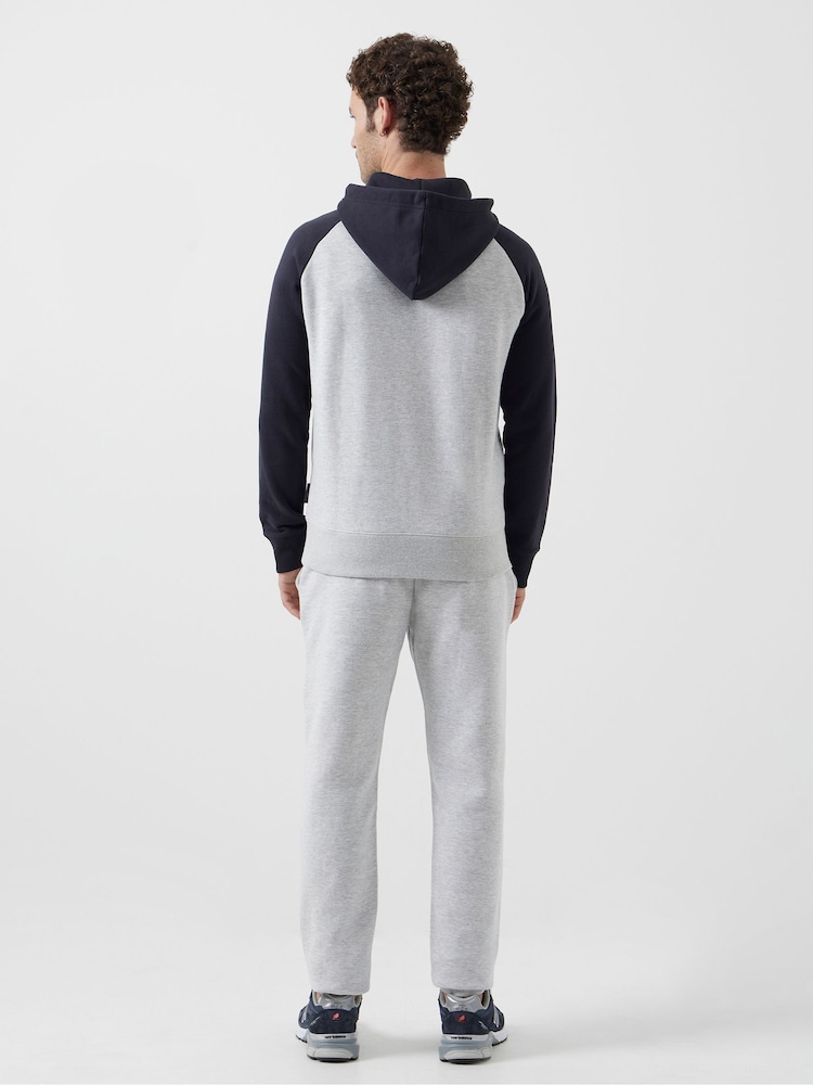French Connection Blue O/Head Raglan Sweatshirt - Image 2 of 3