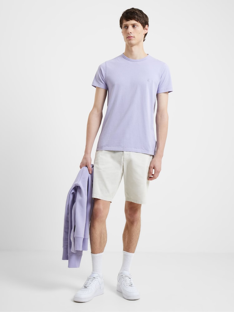 French Connection Purple Lilac Crew Neck T-Shirt - Image 1 of 3 French Connection Purple Lilac Crew Neck T-Shirt - Image 1 of 3